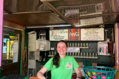 employee at counter